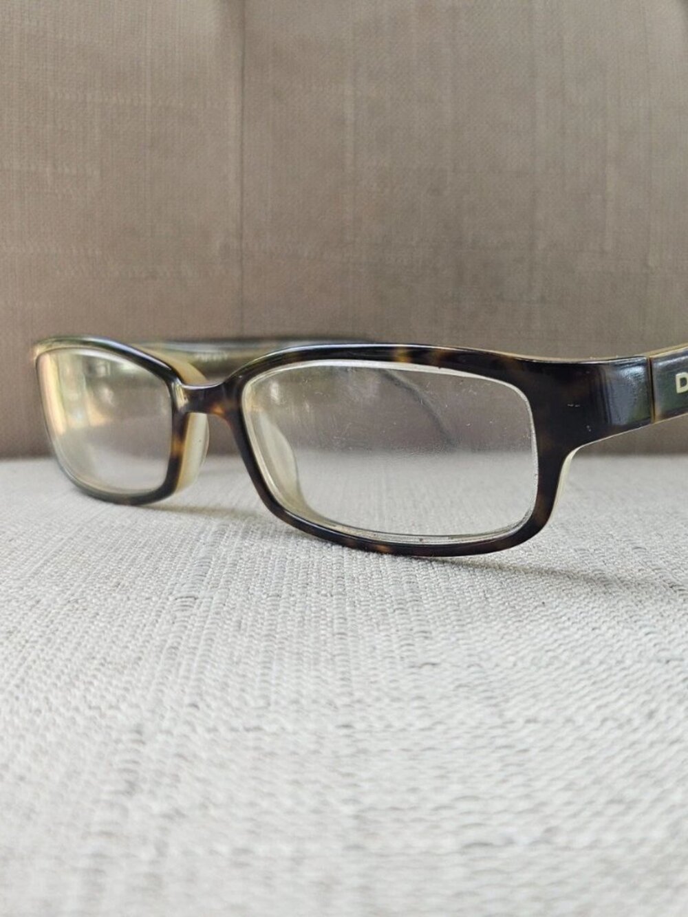 Vintage DKNY Women Eyeglasse Frame DY4561 3020 Eyewear Glasses Brown Tortoise